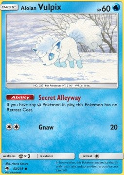 Alolan Vulpix - Lost Thunder (Common) [LOT-53]