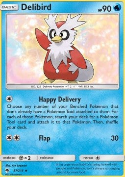 Delibird - Lost Thunder (Uncommon) [LOT-57]