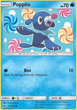 Popplio - Lost Thunder (Common) [LOT-65]
