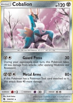 Cobalion - Lost Thunder (Holo Rare) [LOT-129]