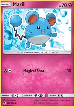 Marill - Lost Thunder (Common) [LOT-135]