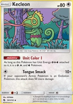 Kecleon - Lost Thunder (Uncommon) [LOT-161]