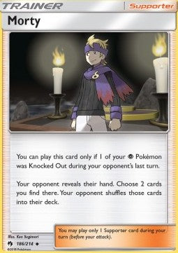 Morty - Lost Thunder (Uncommon) [LOT-186]