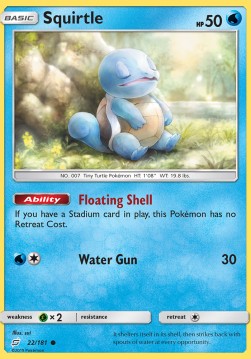 Squirtle - Team Up (Common) [TEU-22]