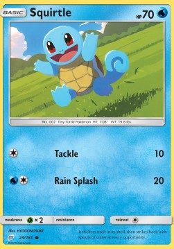 Squirtle - Team Up (Common) [TEU-23]