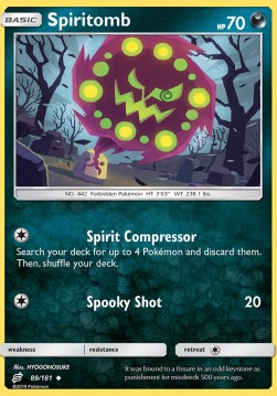 Spiritomb - Team Up (Uncommon) [TEU-89]