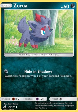 Zorua - Team Up (Common) [TEU-90]