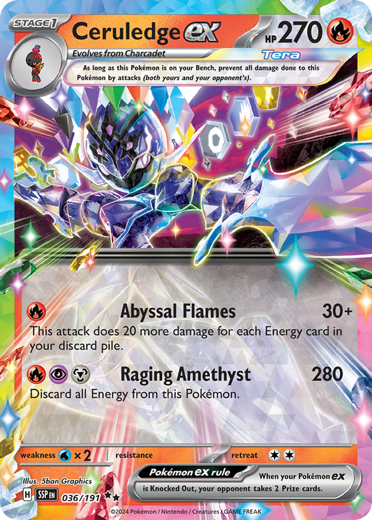 Ceruledge ex - Surging Sparks (Double Rare) [SSP-036]