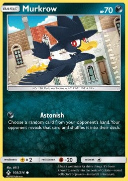 Murkrow - Unbroken Bonds (Common) [UNB-108]