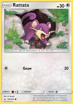 Rattata - Unbroken Bonds (Common) [UNB-143]