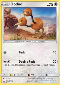 Doduo - Unbroken Bonds (Common) [UNB-150]