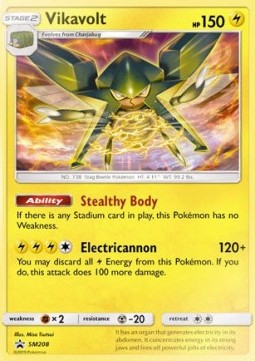 Vikavolt - SM Black Star Promos (Promo) [SM-208]
