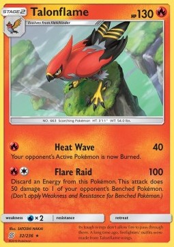 Talonflame - Unified Minds (Rare) [UNM-32]