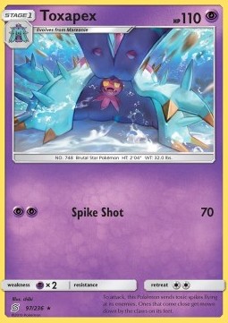 Toxapex - Unified Minds (Rare) [UNM-97]