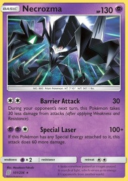 Necrozma - Unified Minds (Rare) [UNM-101]