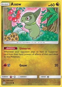 Axew - Unified Minds (Common) [UNM-154]