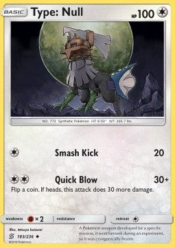 Type: Null - Unified Minds (Uncommon) [UNM-183]