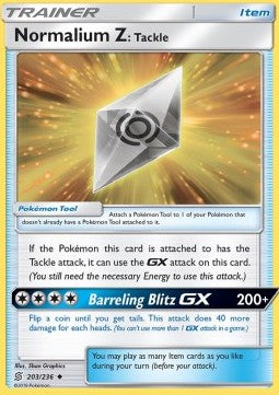 Normalium Z: Tackle - Unified Minds (Uncommon) [UNM-203]