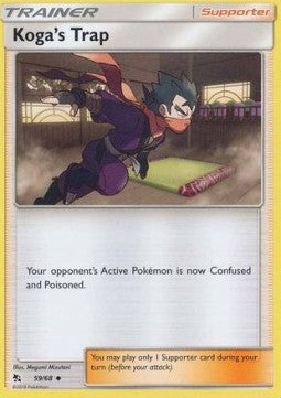 Koga's Trap - Hidden Fates (Uncommon) [HIF-59]