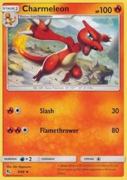 Charmeleon - Hidden Fates (Uncommon) [HIF-8]