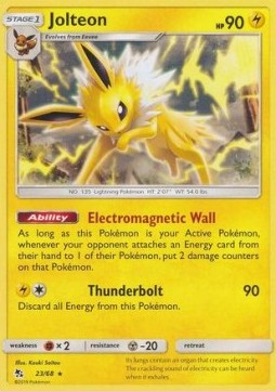 Jolteon - Hidden Fates (Rare) [HIF-23]