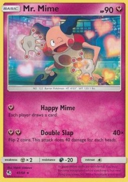 Mr. Mime - Hidden Fates (Rare) [HIF-43]