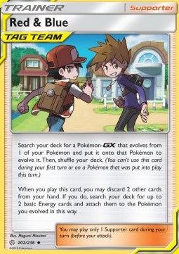 Red & Blue - Cosmic Eclipse (Uncommon) [CEC-202]