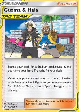 Guzma & Hala - Cosmic Eclipse (Uncommon) [CEC-193]