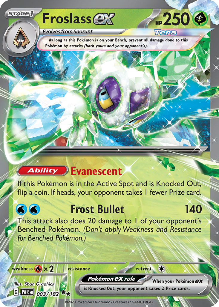 Froslass ex - Paradox Rift (Double Rare) [PAR-003]