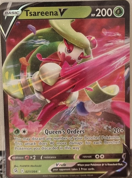 Tsareena V - Fusion Strike (Ultra Rare) [FST-021]