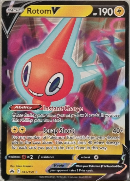 Rotom V - Crown Zenith (Ultra Rare) [CRZ-045]