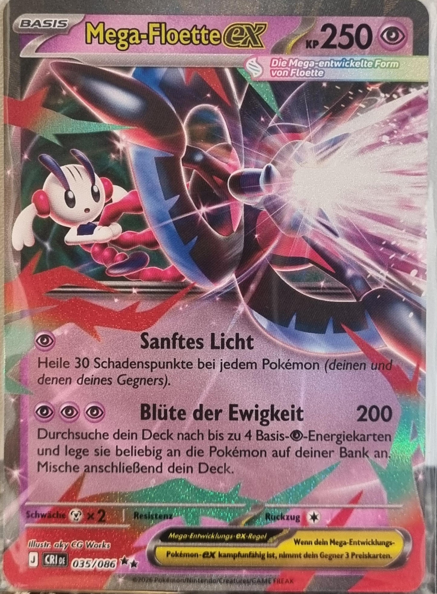 Mega Floette ex - Chaos Rising (Double Rare) [CRI-035]
