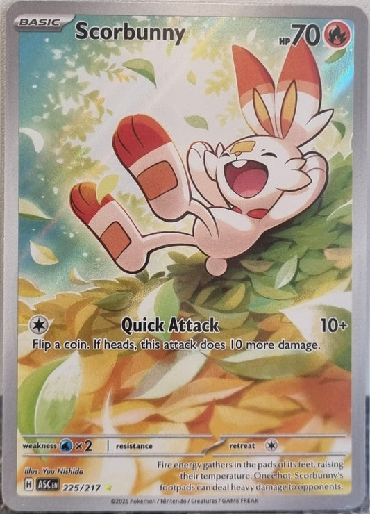 Scorbunny - Ascended Heroes (Illustration Rare) [ASC-225]