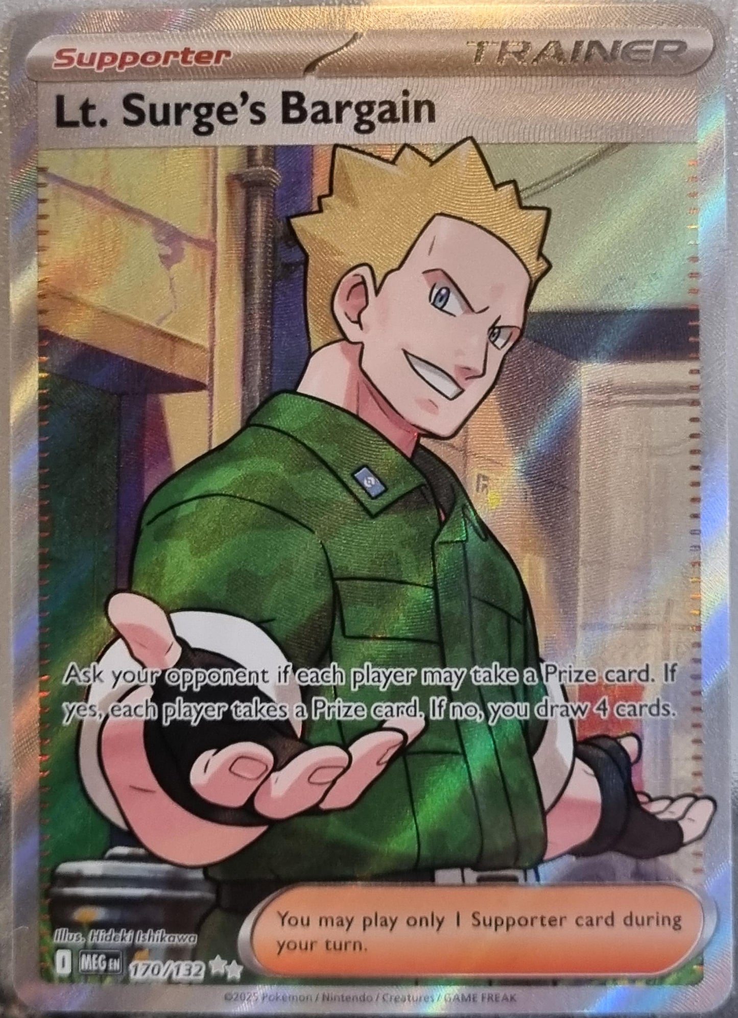 Lt. Surge's Bargain - Mega Evolution (Ultra Rare) [MEG-170]