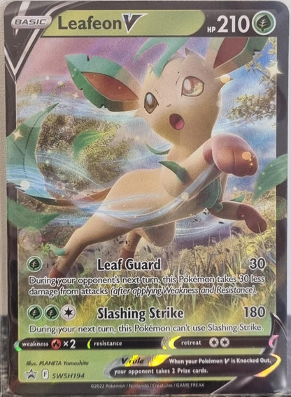 Leafeon V - SWSH Black Star Promos (Promo) [SWSH-194]