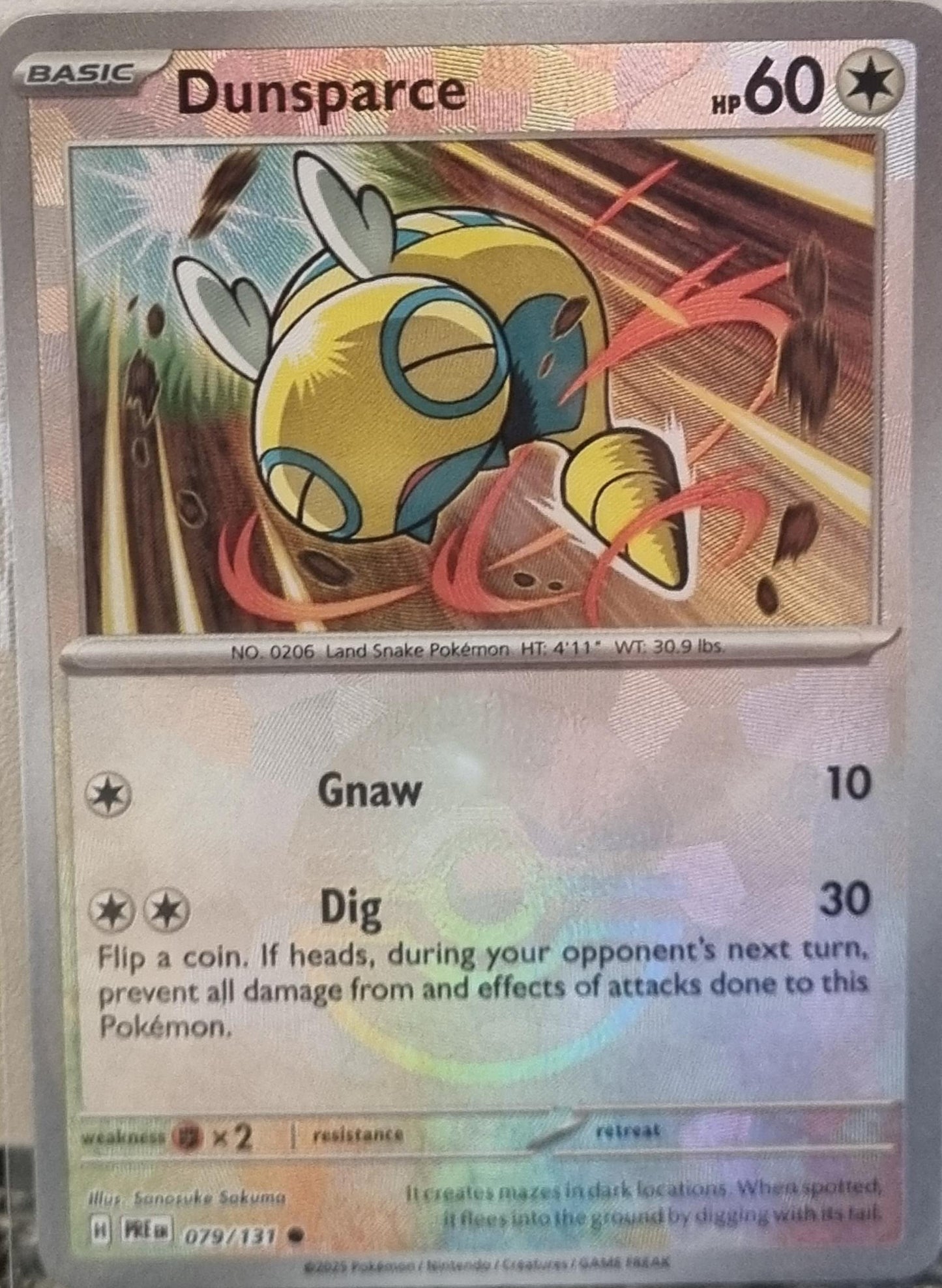 Dunsparce - Prismatic Evolutions: Additionals (Common) [xPRE-079]