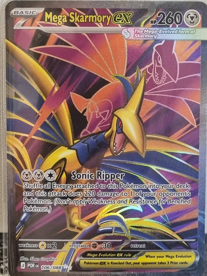 Mega Skarmory ex - Perfect Order (Ultra Rare) [POR-106]