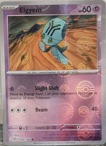 Elgyem - Black Bolt: Additionals (Common) [xBLK-040]