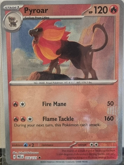 Pyroar - Prismatic Evolutions: Additionals (Uncommon) [xPRE-016]