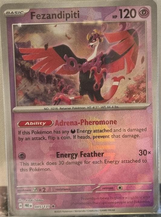 Fezandipiti - Prismatic Evolutions: Additionals (Rare) [xPRE-045]