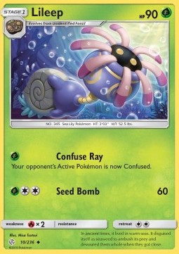 Lileep - Cosmic Eclipse (Uncommon) [CEC-10]