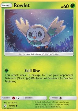 Rowlet - Cosmic Eclipse (Common) [CEC-18]