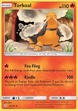 Torkoal - Cosmic Eclipse (Uncommon) [CEC-29]