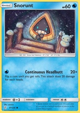 Snorunt - Cosmic Eclipse (Common) [CEC-47]