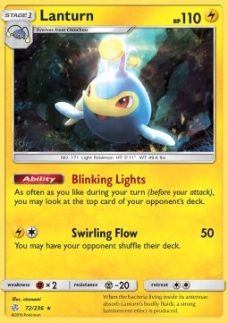 Lanturn - Cosmic Eclipse (Rare) [CEC-72]