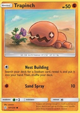 Trapinch - Cosmic Eclipse (Common) [CEC-107]