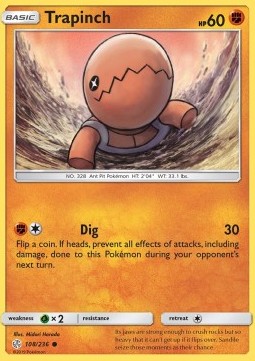 Trapinch - Cosmic Eclipse (Common) [CEC-108]