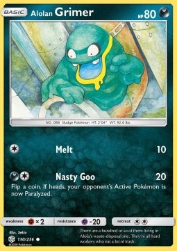 Alolan Grimer - Cosmic Eclipse (Common) [CEC-130]