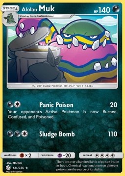 Alolan Muk - Cosmic Eclipse (Rare) [CEC-131]