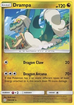 Drampa - Cosmic Eclipse (Rare) [CEC-159]